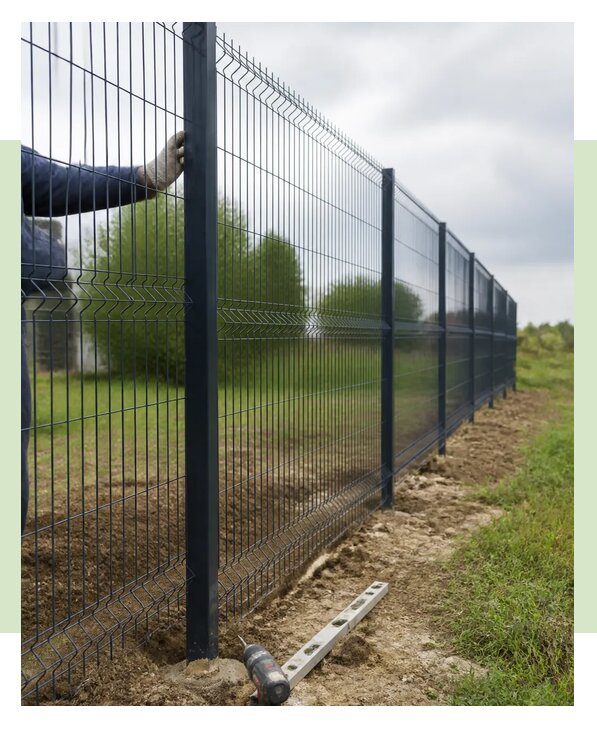 Установка забора 3Д в Азове по цене от 1848 р. | ЗаборЭксеперт-Азв